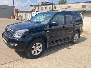 2008 Toyota Land Cruiser Prado 4-speed 120 Series Рестайлинг, чёрный, 1873000 рублей, вид 4