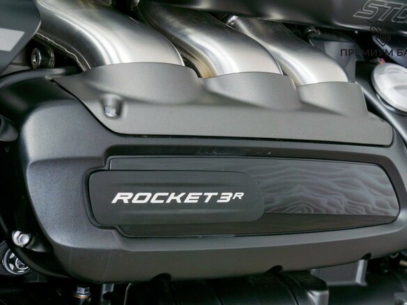 2024 Triumph Rocket 3, чёрный, 2599000 рублей - вид 11