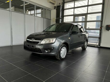 2018 Lada (ВАЗ) Granta I, серый, 500000 рублей, вид 3