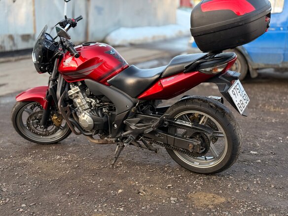 2009 Honda CBF 600, красный, 490000 рублей - вид 6