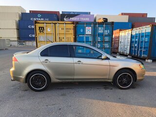 2008 Mitsubishi Lancer X, бежевый, 580000 рублей, вид 4