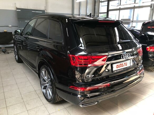 2018 Audi Q7 II (4M), чёрный, 3500000 рублей - вид 6