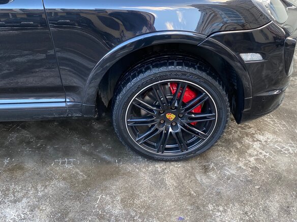 2007 Porsche Cayenne Turbo I Рестайлинг (957), чёрный - вид 8