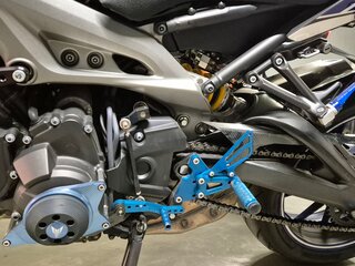 2015 Yamaha MT-09 (FZ-09), серебристый, 710000 рублей, вид 5