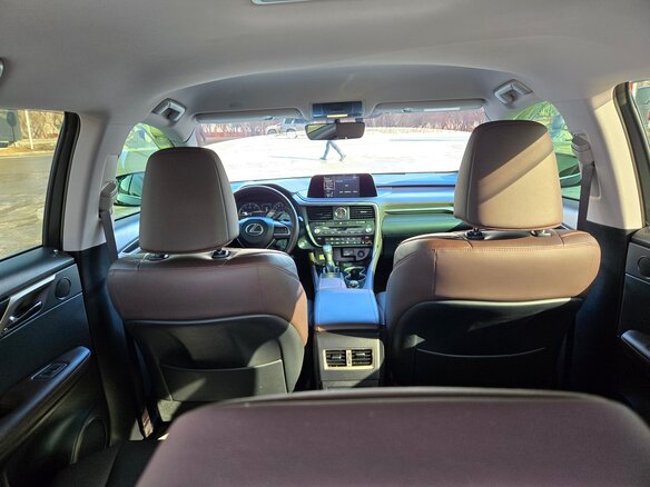 2020 Lexus RX 300 IV Рестайлинг, синий, 5900000 рублей - вид 23