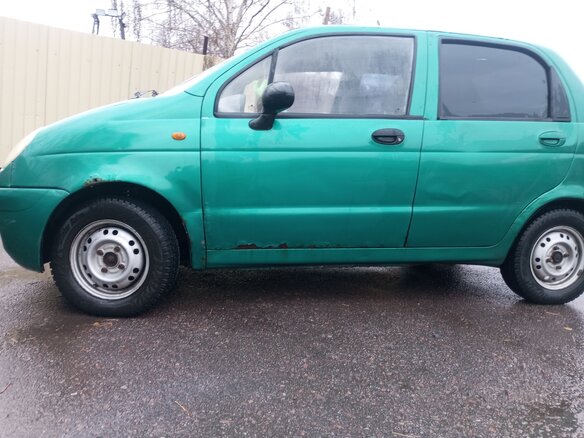 2004 Daewoo Matiz I Рестайлинг, зелёный, 119000 рублей - вид 6