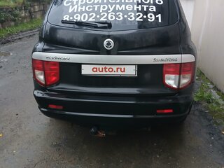 2007 SsangYong Kyron I, чёрный, 500000 рублей, вид 2