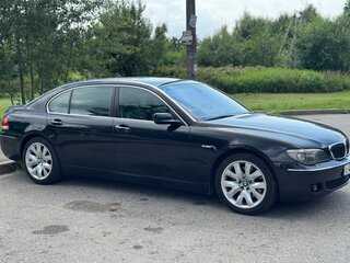 2007 BMW 7 серии Long 740Li IV (E65/E66) Рестайлинг, чёрный, 900000 рублей, вид 4