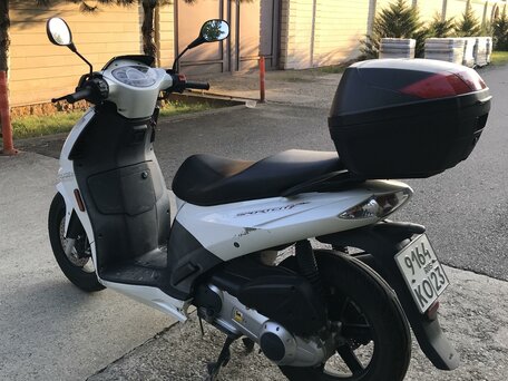 2012 Aprilia SportCity 300, белый, 275000 рублей, вид 4