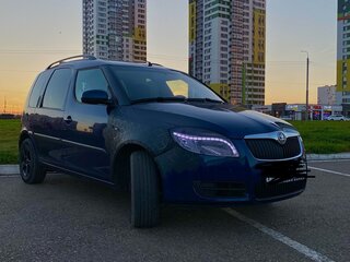 2009 Skoda Roomster I, синий, 700000 рублей, вид 3