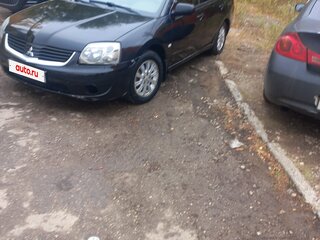 2007 Mitsubishi Galant IX Рестайлинг, чёрный, 450000 рублей, вид 1