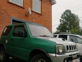 2006 Suzuki Jimny Kei car III Рестайлинг 1, зелёный, 500000 рублей, вид 2