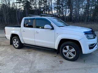 2018 Volkswagen Amarok I Рестайлинг, белый, 3300000 рублей, вид 2