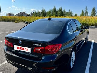 2019 BMW 5 серии 520d xDrive VII (G30/G31/G38), чёрный, 4500000 рублей, вид 5