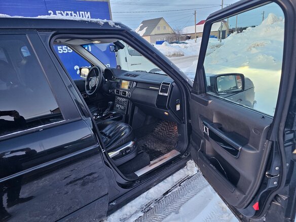 2007 Land Rover Range Rover Supercharged III Рестайлинг, чёрный, 850000 рублей - вид 10