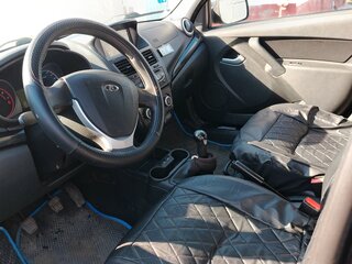 2013 Lada (ВАЗ) Kalina II, серый, 500000 рублей, вид 3
