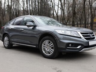 2014 Honda Crosstour I Рестайлинг, серый, 1550000 рублей, вид 4
