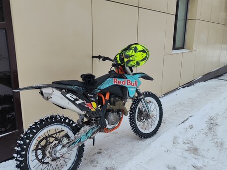 2015 KTM 250 SX F, голубой, 320000 рублей, вид 3