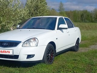 2014 Lada (ВАЗ) Priora I Рестайлинг, белый, 710000 рублей, вид 1