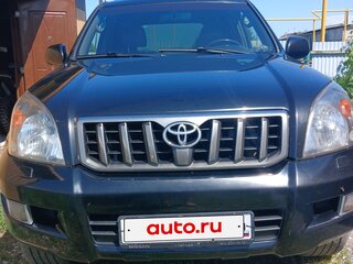 2008 Toyota Land Cruiser Prado 4-speed 120 Series Рестайлинг, чёрный, 2250000 рублей, вид 2