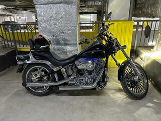 2006 Harley-Davidson Softail Standard, чёрный, 999000 рублей, вид 2