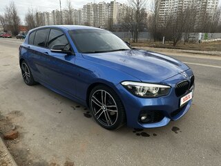 2018 BMW 1 серии 118i II (F20/F21) Рестайлинг 2, синий, 1850000 рублей, вид 4