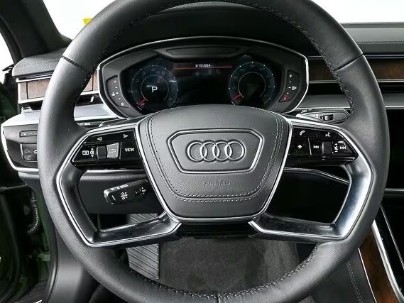 2024 Audi A8 Long 55 TFSI IV (D5) Рестайлинг, зелёный, 14477965 рублей - вид 11