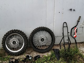 2012 Kayo Evolution YX140EM, белый, 70000 рублей, вид 2