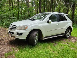 2008 Mercedes-Benz M-Класс 320 II (W164), белый, 980000 рублей, вид 2