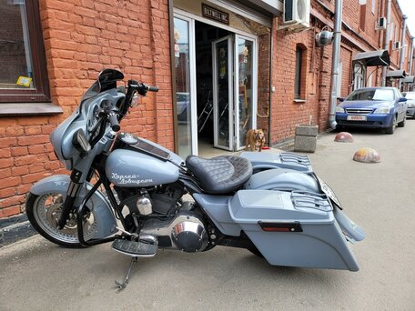 2001 Harley-Davidson Electra Glide, серый, 749000 рублей, вид 4