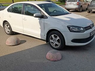 2012 Volkswagen Polo V, белый, 450000 рублей, вид 2