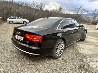 2013 Audi A8 Long III (D4), чёрный, 1999999 рублей, вид 3