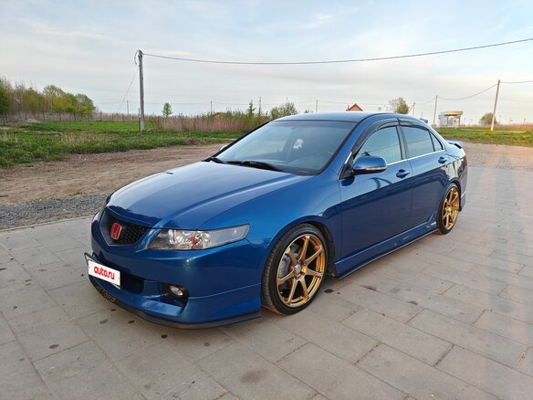 2003 Honda Accord US Market VII, синий, 950000 рублей