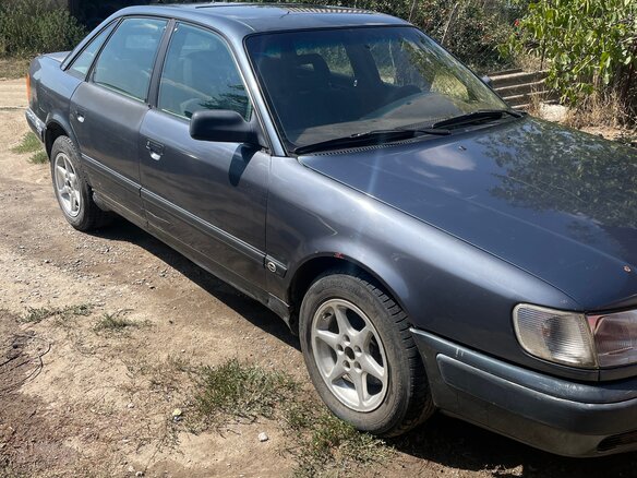 1991 Audi 100 IV (C4), серый, 230000 рублей - вид 2