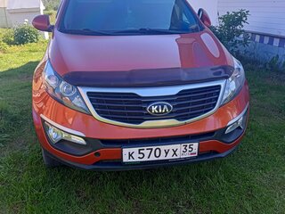 2013 Kia Sportage III, оранжевый, 1050000 рублей, вид 1