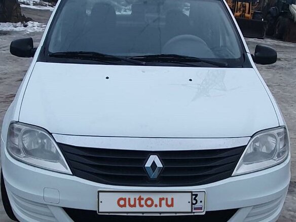 2010 Renault Logan I Рестайлинг, белый, 427000 рублей