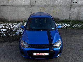 2017 Lada (ВАЗ) Kalina II, синий, 650000 рублей, вид 3
