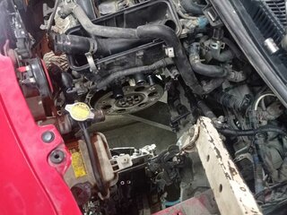 2005 Toyota Vitz II (XP90), красный, 345000 рублей, вид 3