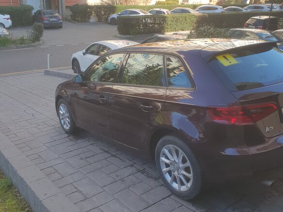 2014 Audi A3 III (8V), красный - вид 5