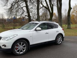 2010 Infiniti EX37 I (J50), белый, 1400000 рублей, вид 2