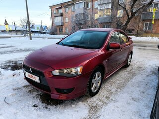 2008 Mitsubishi Lancer X, красный, 1050000 рублей, вид 1