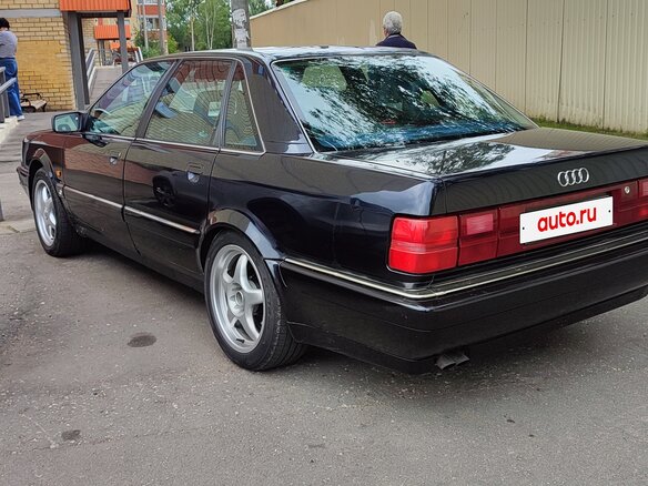 1989 Audi V8, синий, 500000 рублей - вид 2