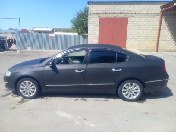 2008 Volkswagen Passat B6, синий, 820000 рублей - вид 7
