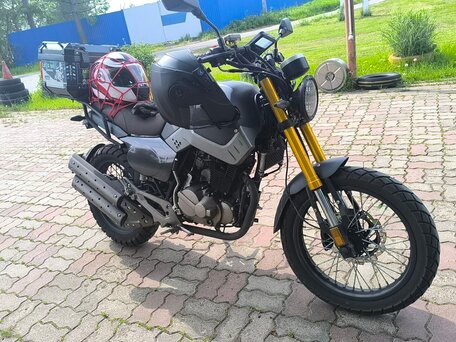 2023 Motoland Scrambler 250, серый, 160000 рублей, вид 1