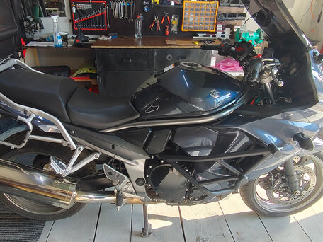 2013 Suzuki Bandit GSF 1250, синий, 700000 рублей, вид 3