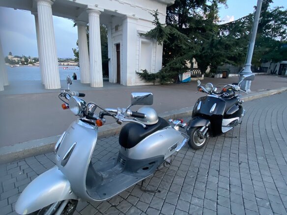 1999 Honda Joker, серебристый, 120000 рублей - вид 9