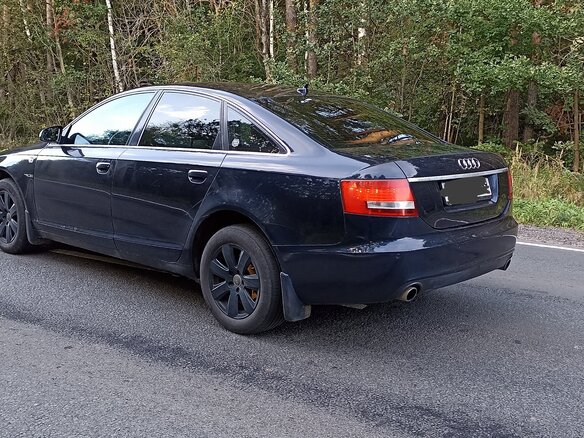 2007 Audi A6 III (C6), синий - вид 7