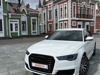 2016 Audi A6 IV (C7) Рестайлинг, белый, 1950000 рублей, вид 2