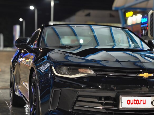 2016 Chevrolet Camaro VI, чёрный, 2799000 рублей