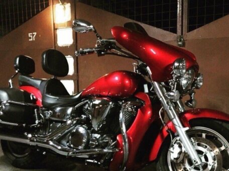 2007 Yamaha XVS1300, красный, 680000 рублей, вид 1